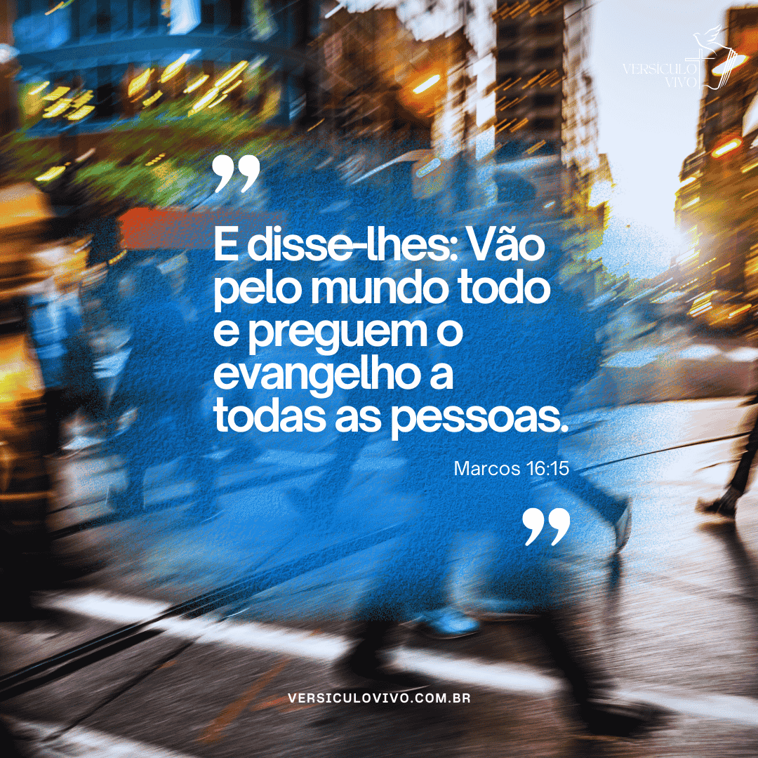 Versículos para Culto de Missões