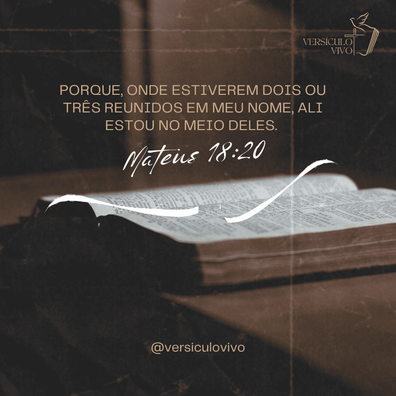 Versículos para Culto de Domingo
