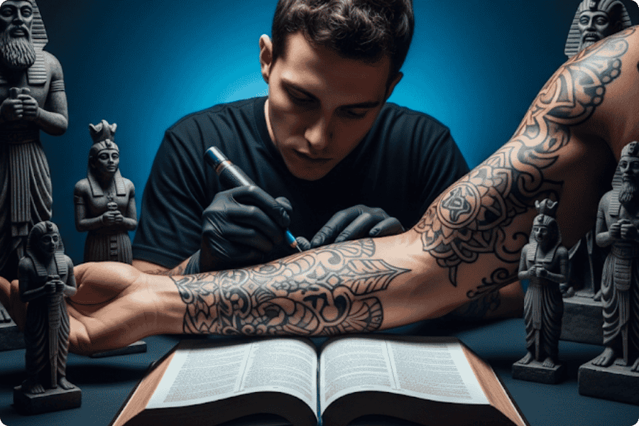 Tatuagem na Bíblia