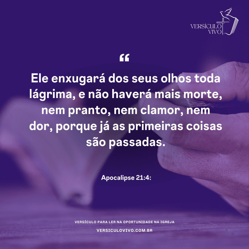 Versículos para ler na oportunidade na igreja