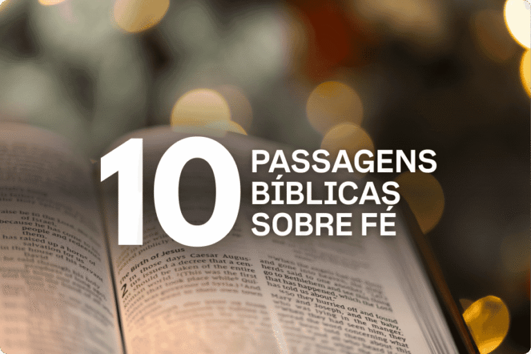 10 passagens bíblicas sobre fé