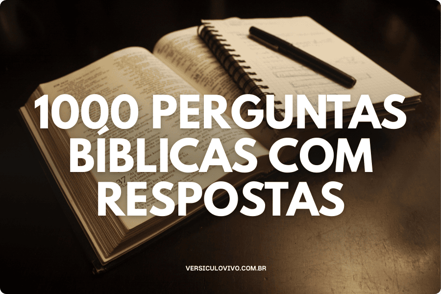 1000 perguntas bíblicas com respostas