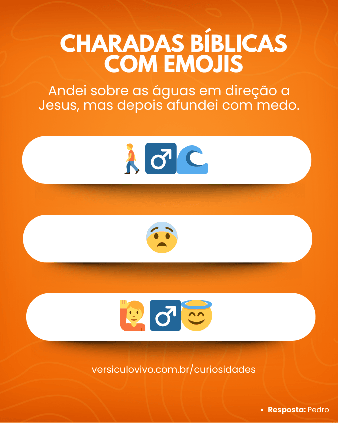 Charadas Bíblicas com Emojis