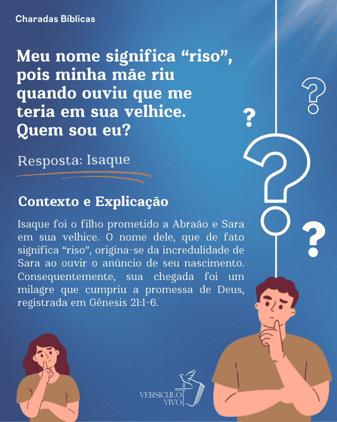 Charadas do Antigo Testamento Charadas do Antigo Testamento