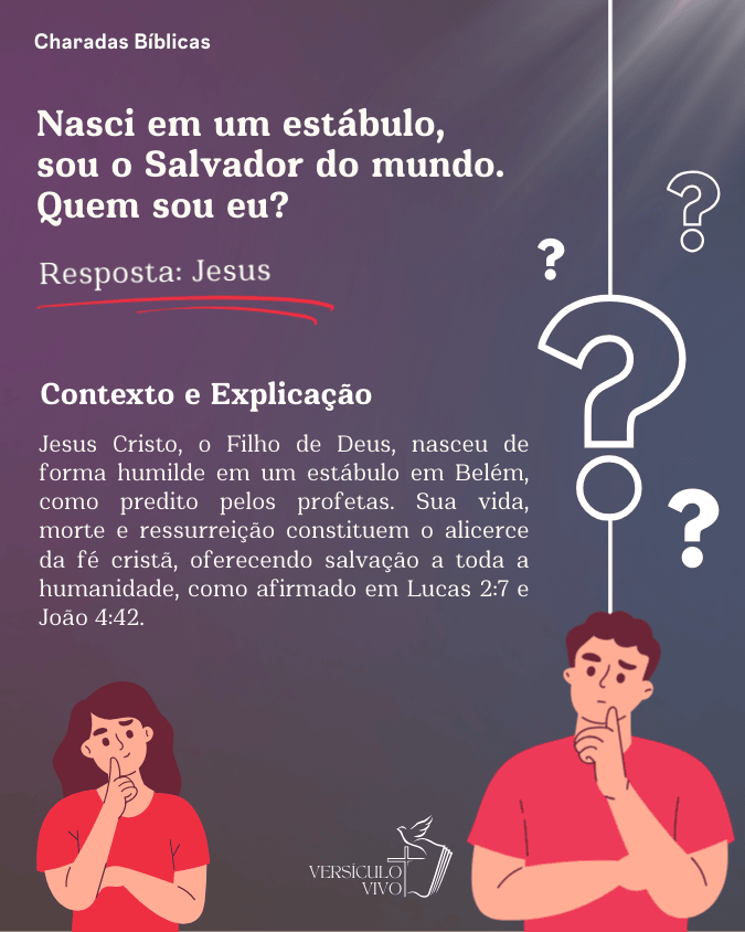 Charadas Bíblicas Charadas do Novo Testamento