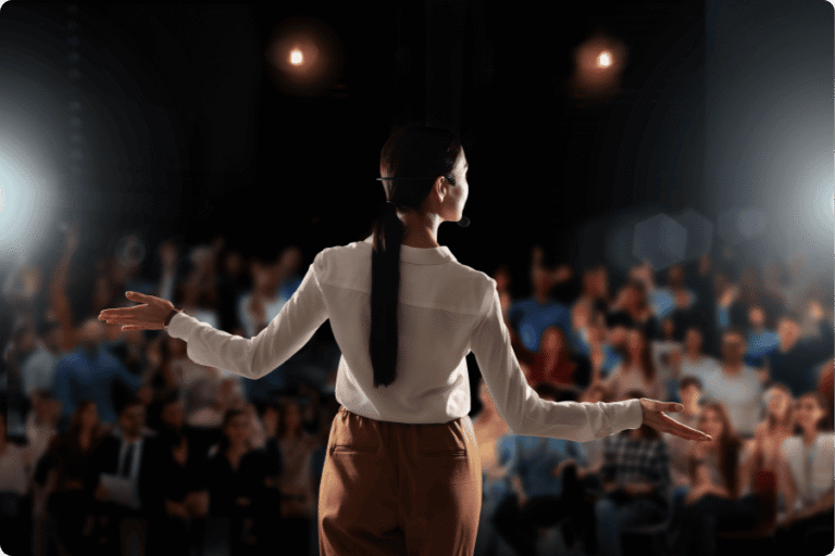 Como posso dar uma saudação breve na igreja?