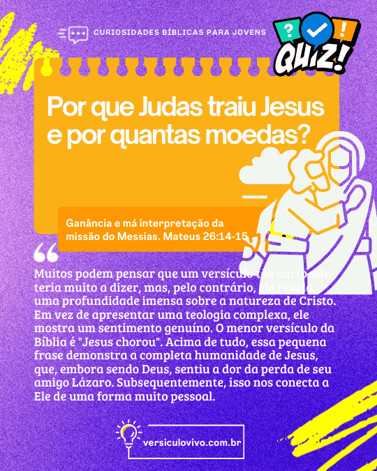 Curiosidades bíblicas para jovens
