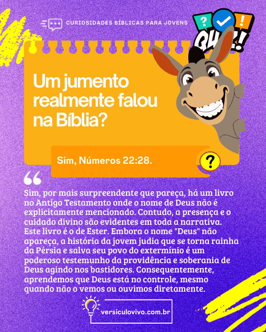 Curiosidades bíblicas para jovens