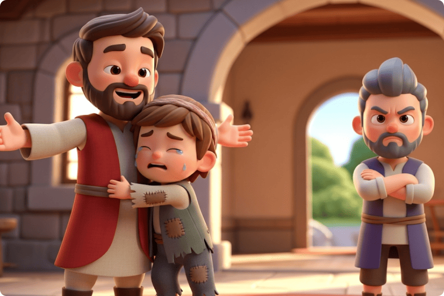Histórias Bíblicas Infantil Filho Pródigo