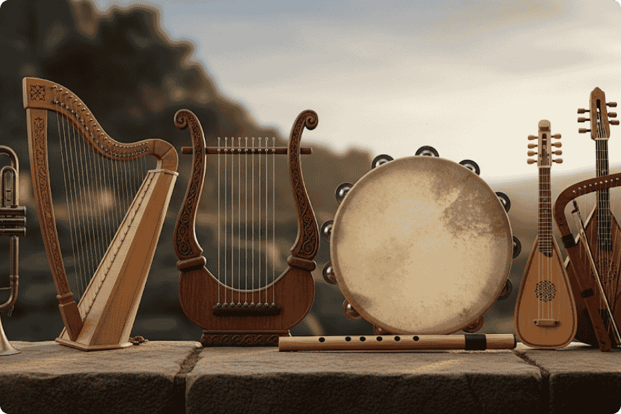 Instrumentos Musicais Bíblicos