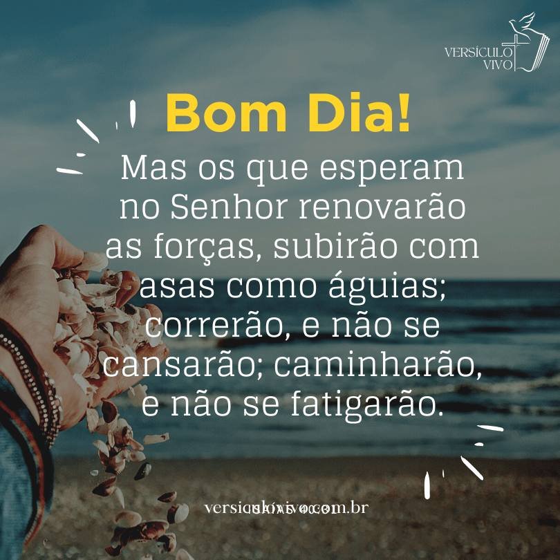 Versículos Bíblicos de Bom Dia