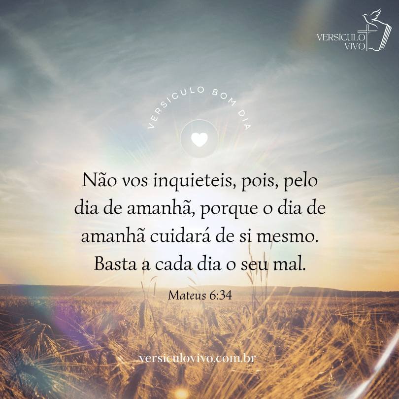 Versículos Bíblicos de Bom Dia