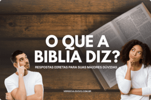 O que a Biblia diz?