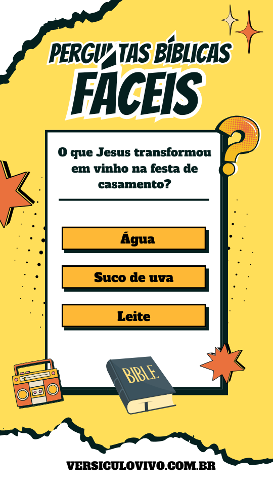 Perguntas Bíblicas Fáceis