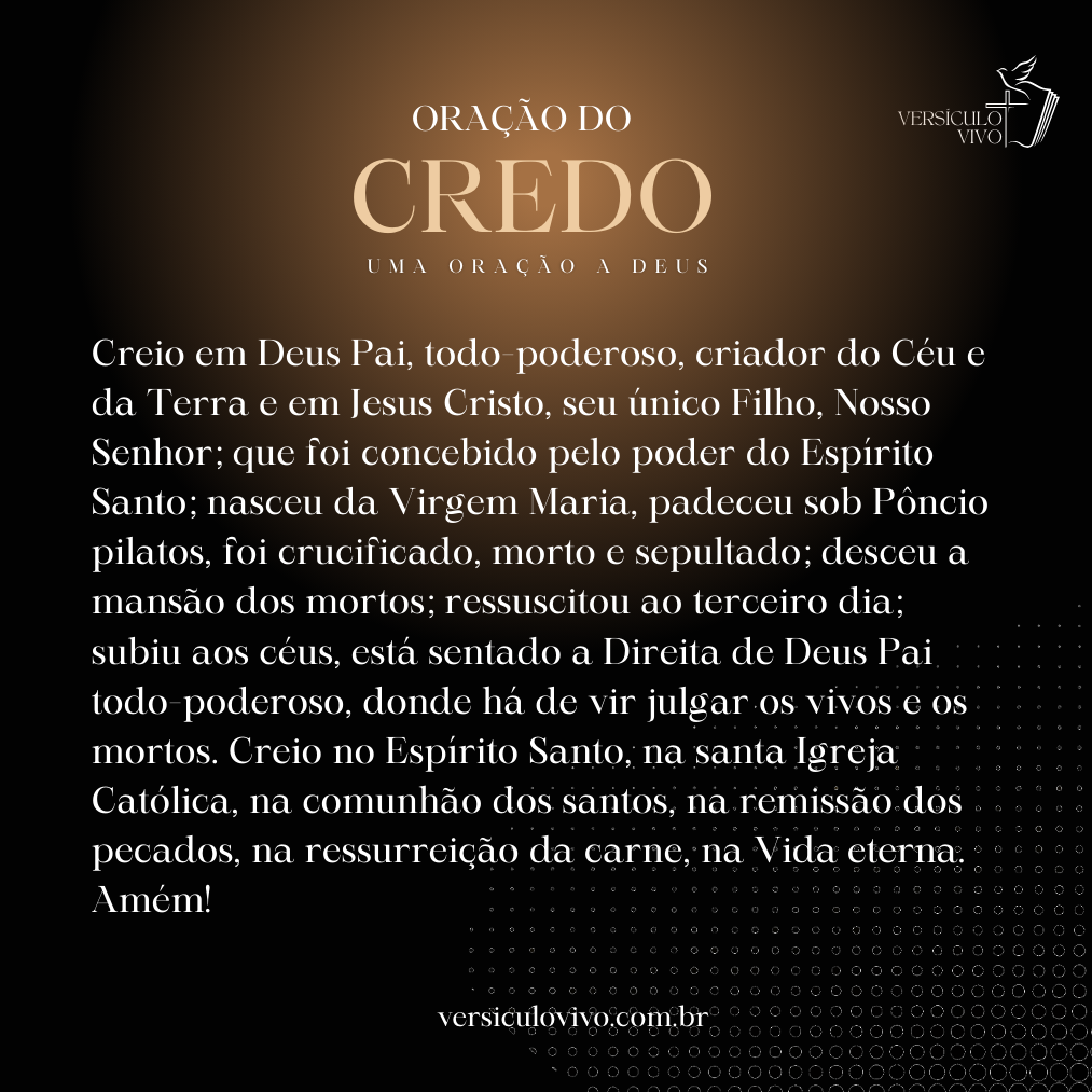 Oração do Credo