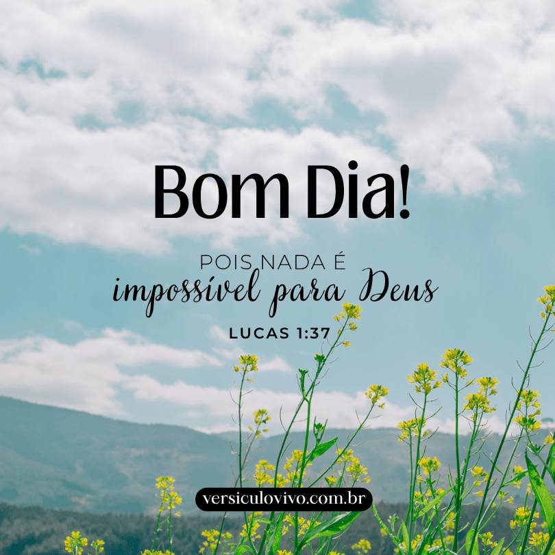 Versículos Bíblicos de Bom Dia
