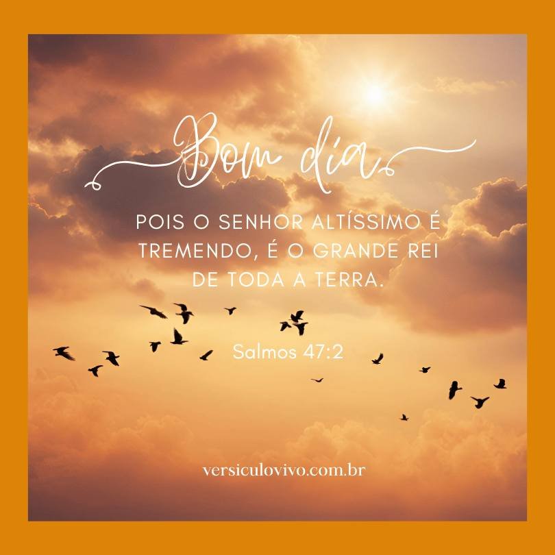 Versículos Bíblicos de Bom Dia
