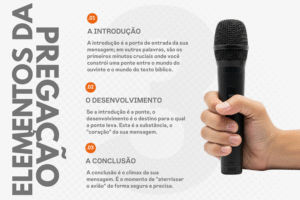 Quais são os três elementos da pregação?