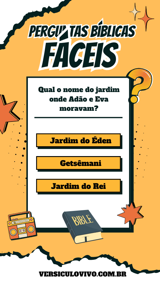 Perguntas Bíblicas Fáceis