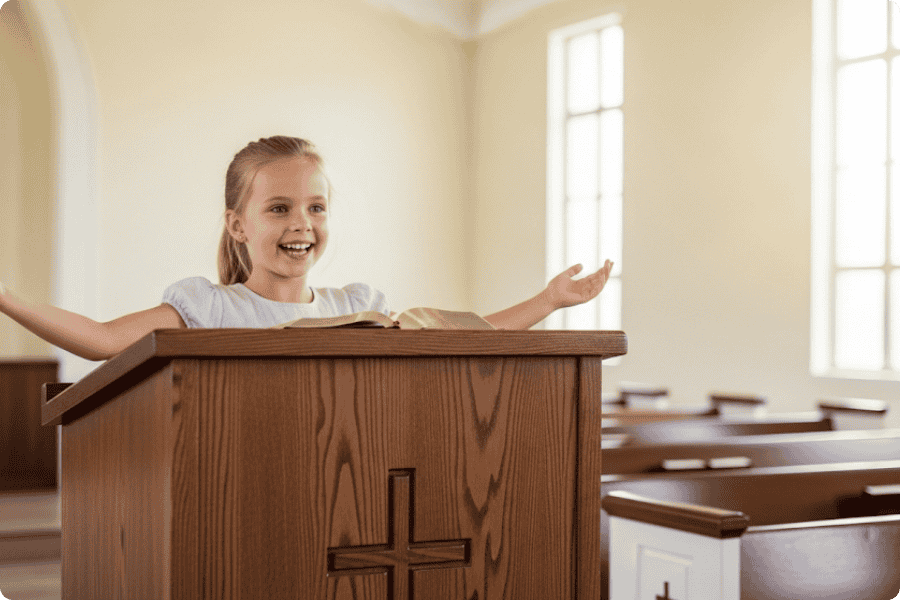 Qual versículo devo ler na abertura do culto?