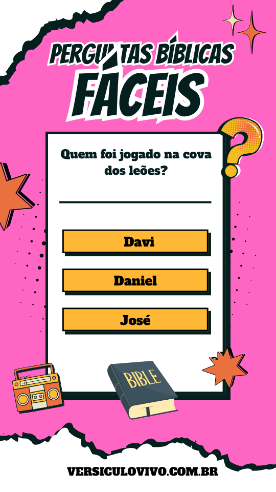 Perguntas Bíblicas Fáceis