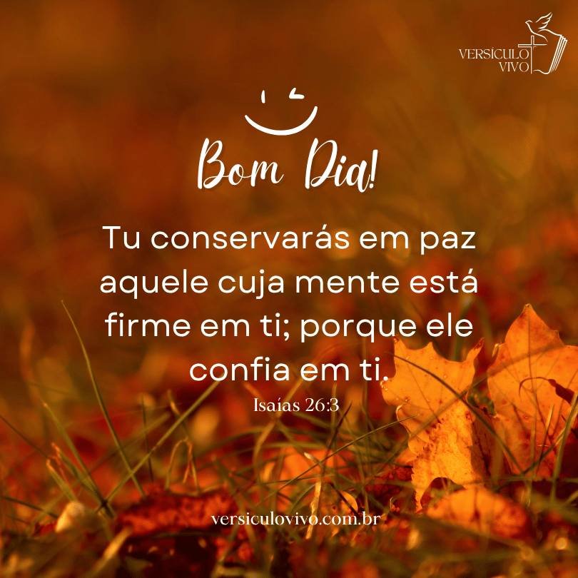 Versículos Bíblicos de Bom Dia