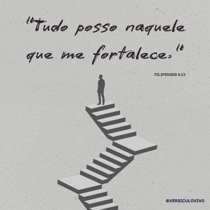 Versículo Filipenses 4:13 tudo posso