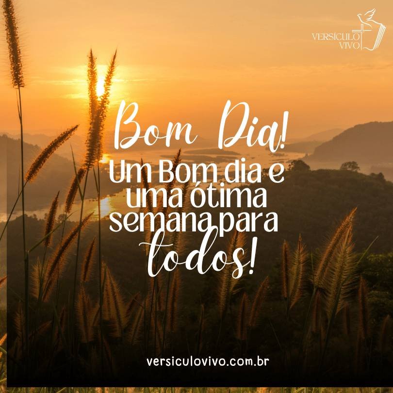 Versículos Bíblicos de Bom Dia