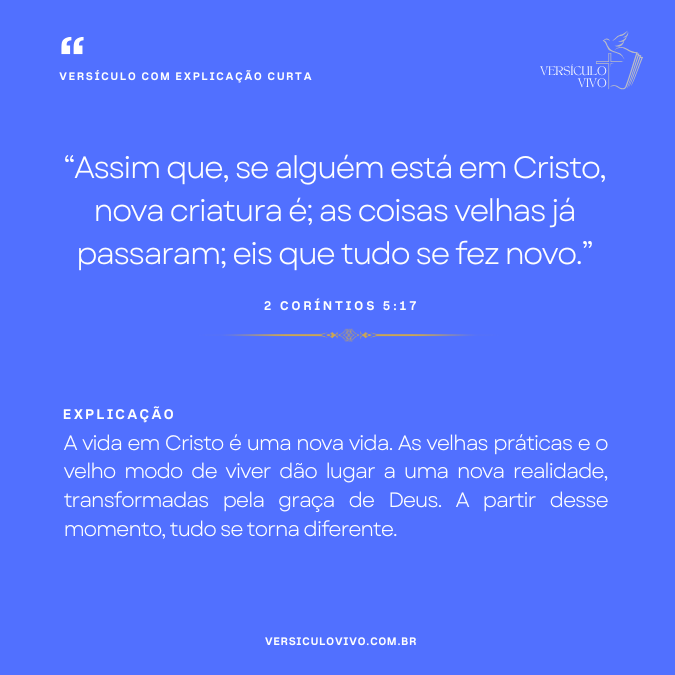 Versículos com explicação curta