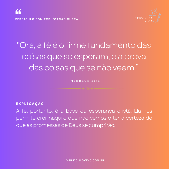 Versículos com explicação curta