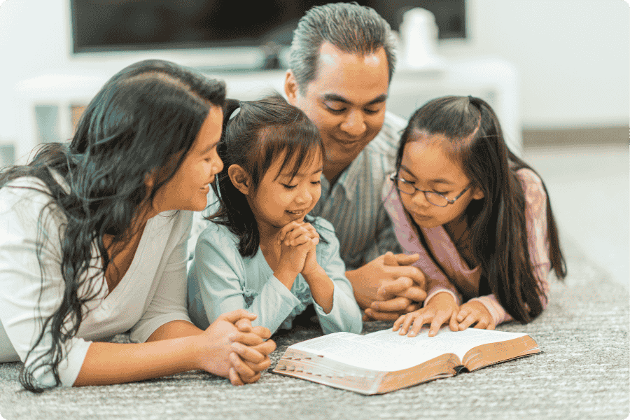 Versículo família projeto de Deus