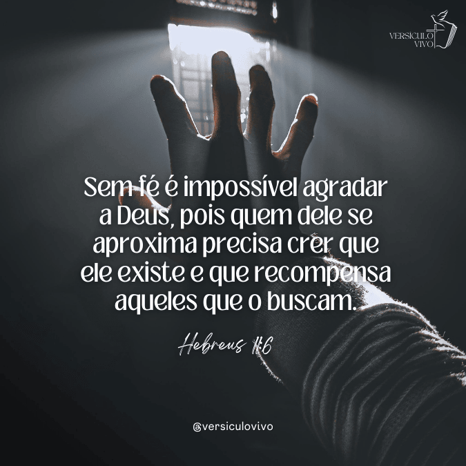 Versículos sobre Fé