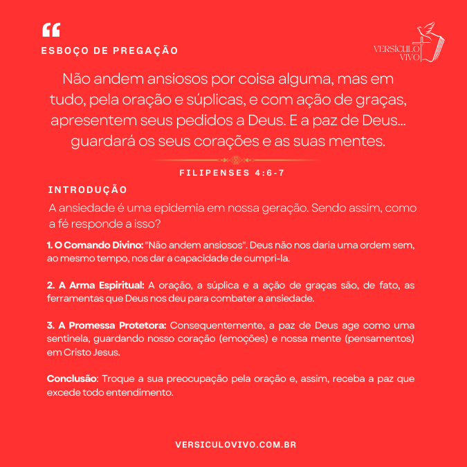 Esboço de Pregação