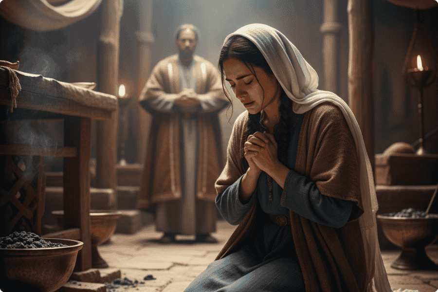 Estudo Bíblico sobre Oração: O Clamor de Ana por um Milagre