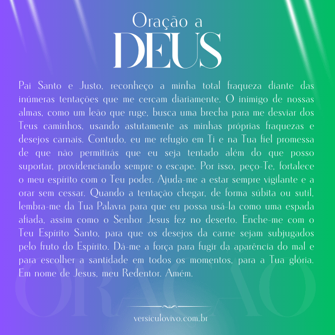 Oração a Deus