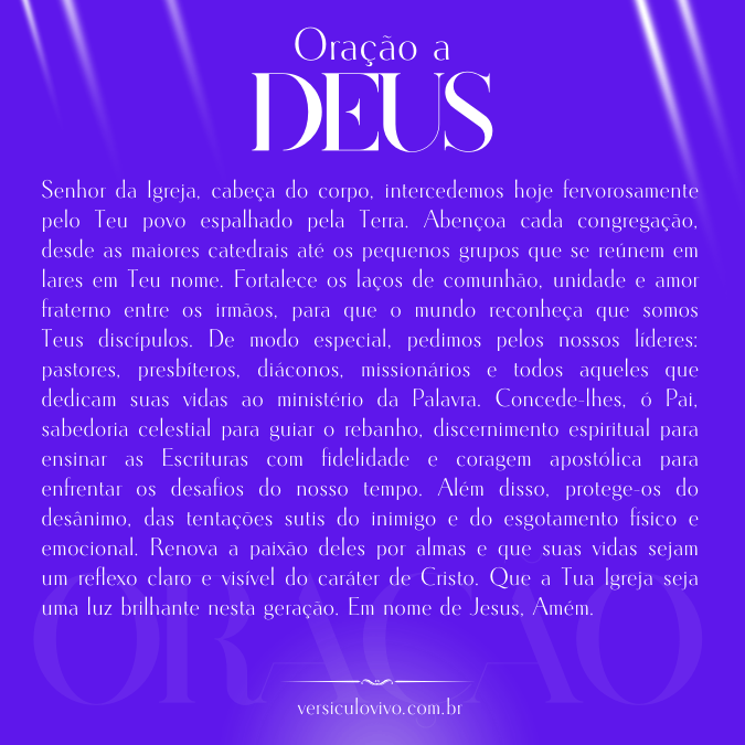 Oração a Deus