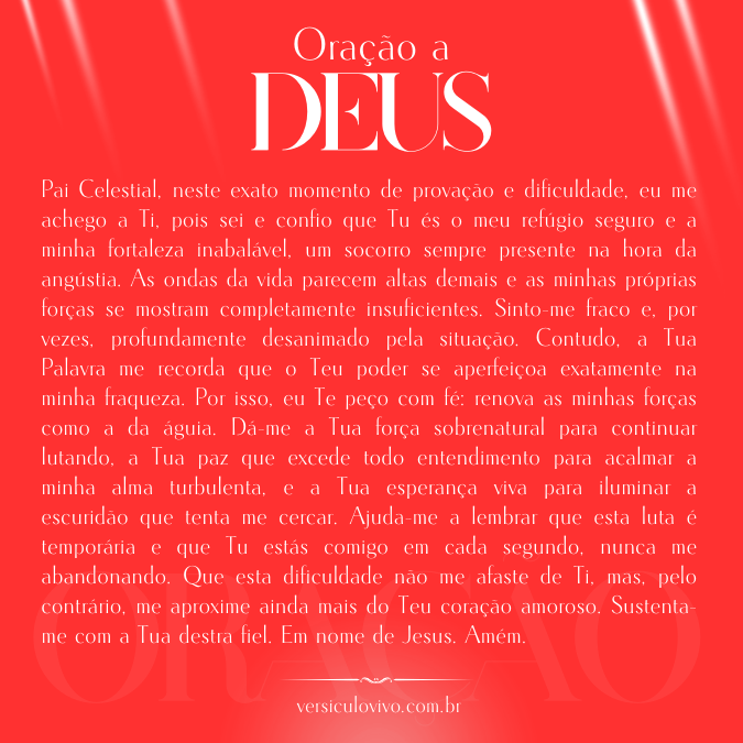 Oração a Deus