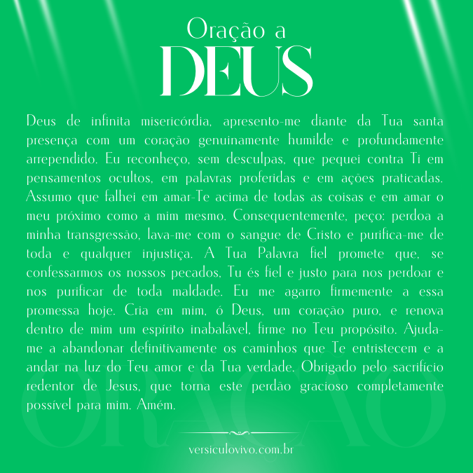 Oração a Deus