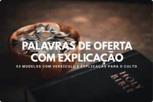 Palavras de Oferta com Explicação