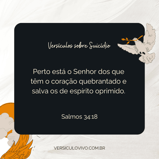 Versiculos sobre Suícidio