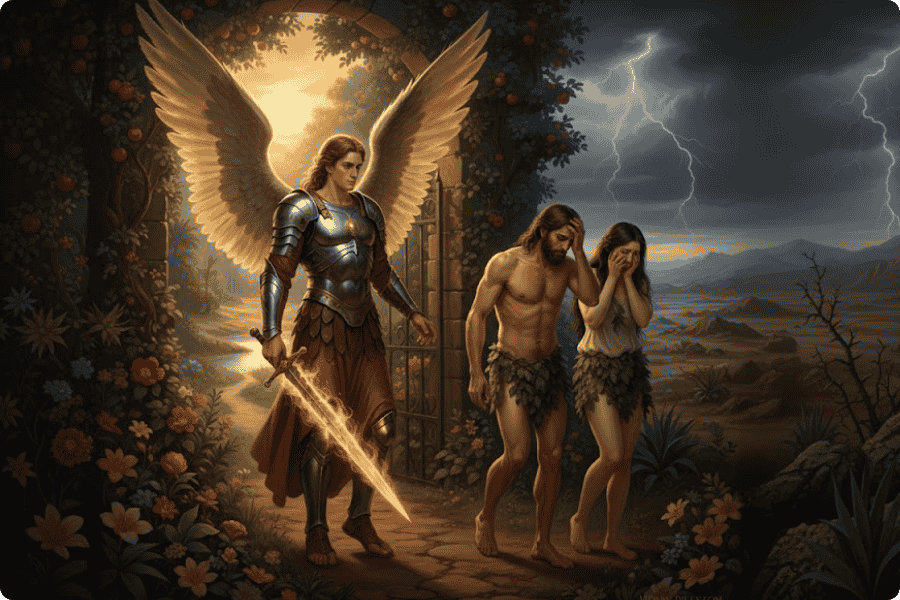 A queda de Adão e Eva