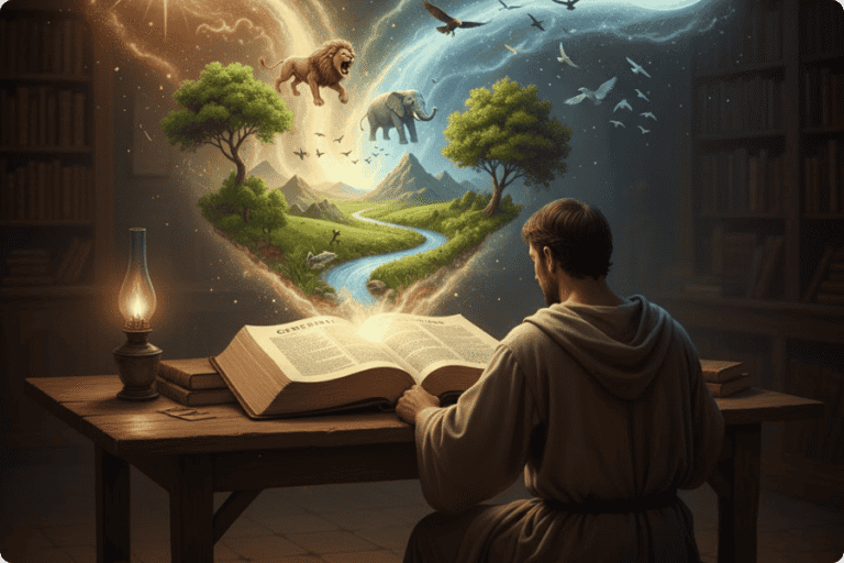 Como fazer uma exegese completa de Gênesis 1 passo a passo?