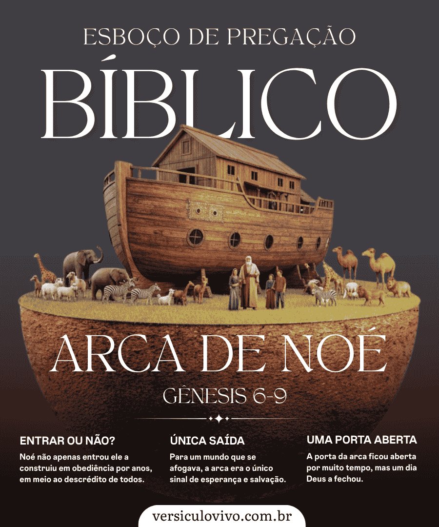 Esboço de Pregação sobre a Arca de Noé
