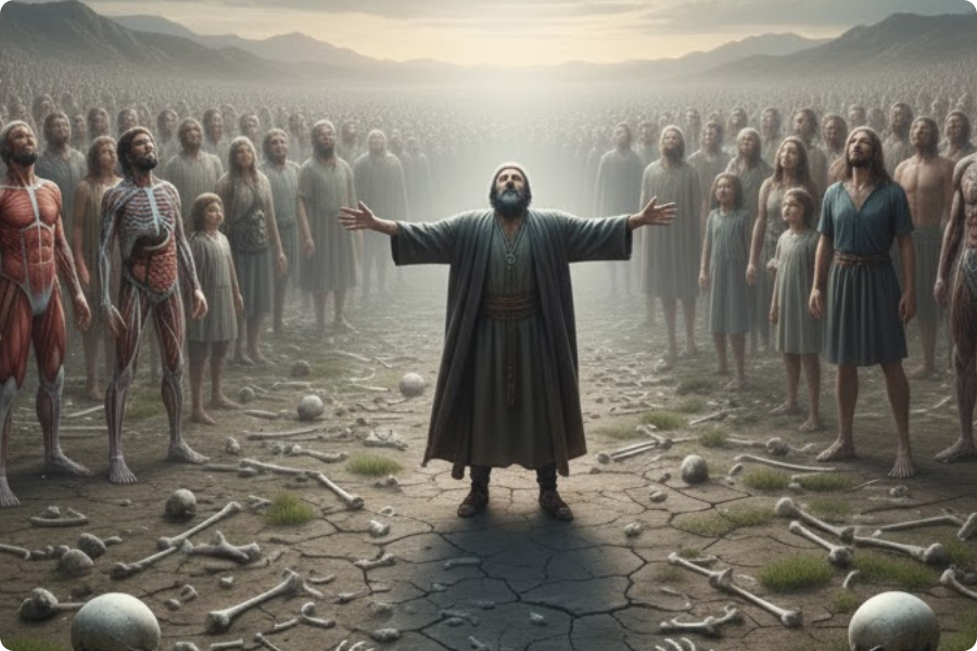 Esboço de Pregação sobre o Vale de Ossos Secos de Ezequiel