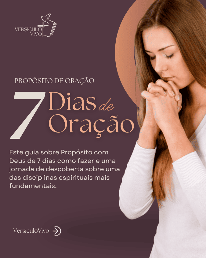 Propósito de Oração – 7 dias