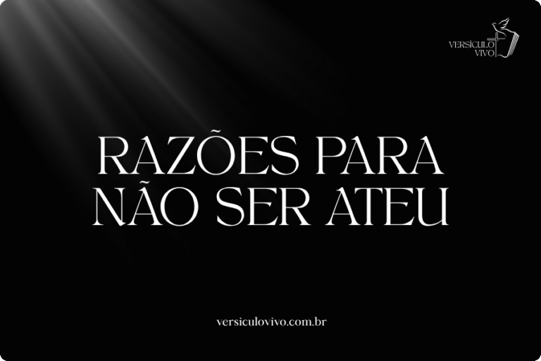 Razões para Não ser Ateu