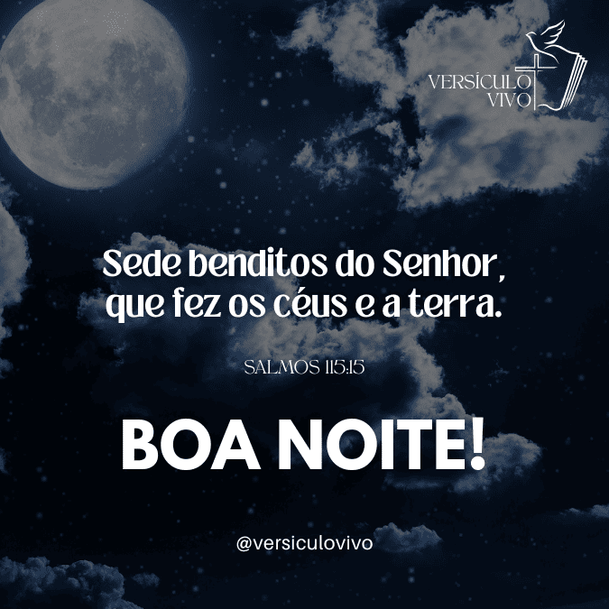 Versículos de Boa Noite