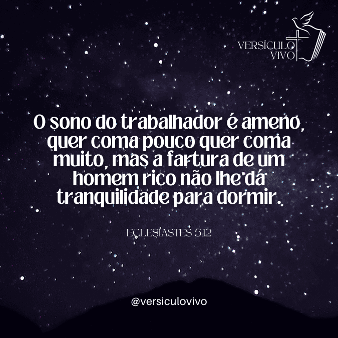 Versículos de Boa Noite