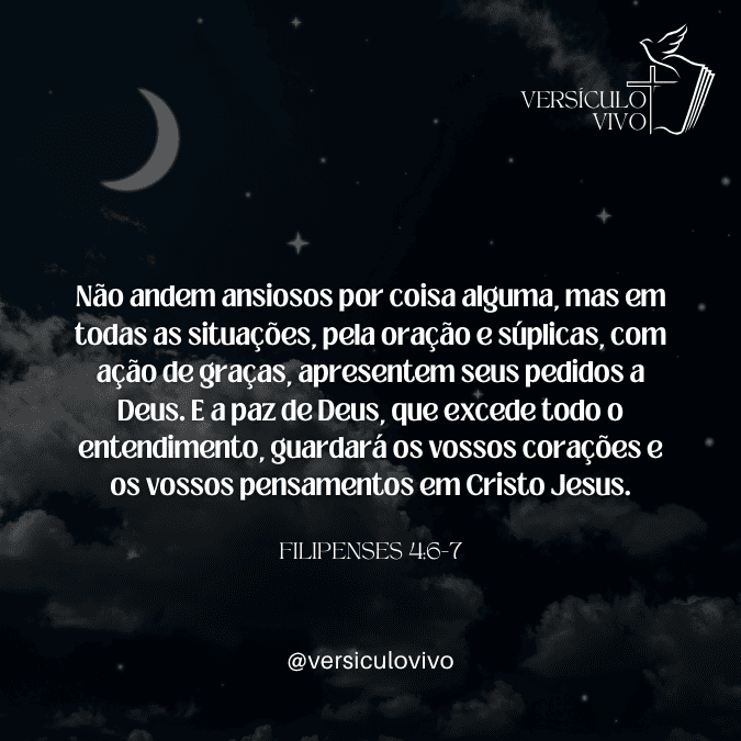 Versículos de Boa Noite