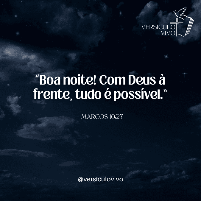 Versículos de Boa Noite